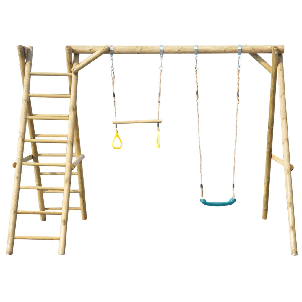 Mänguväljak koos kiige ja trapetsiga – Soodukas.Com Mänguväljak koos kiigu ja trapetsiga