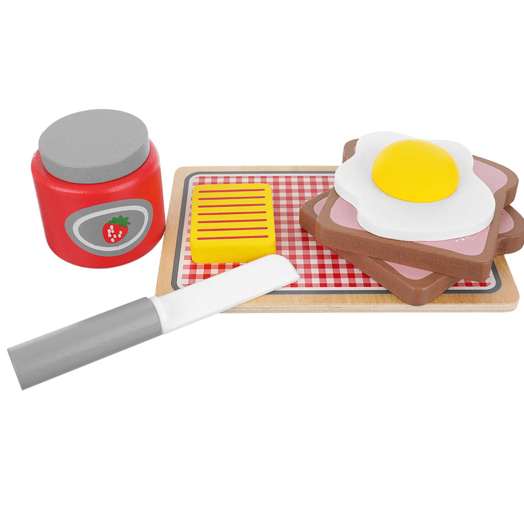 Puidust röster ja võileiva tegemise komplekt - Image 2