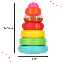 Sensoorne ladumispüramiid väikelastele – Soodukas.Com Sensoorne ladumispüramiid väikelastele Soodukas.Com