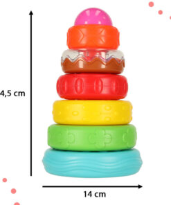 Sensoorne ladumispuramiid vaikelastele 6