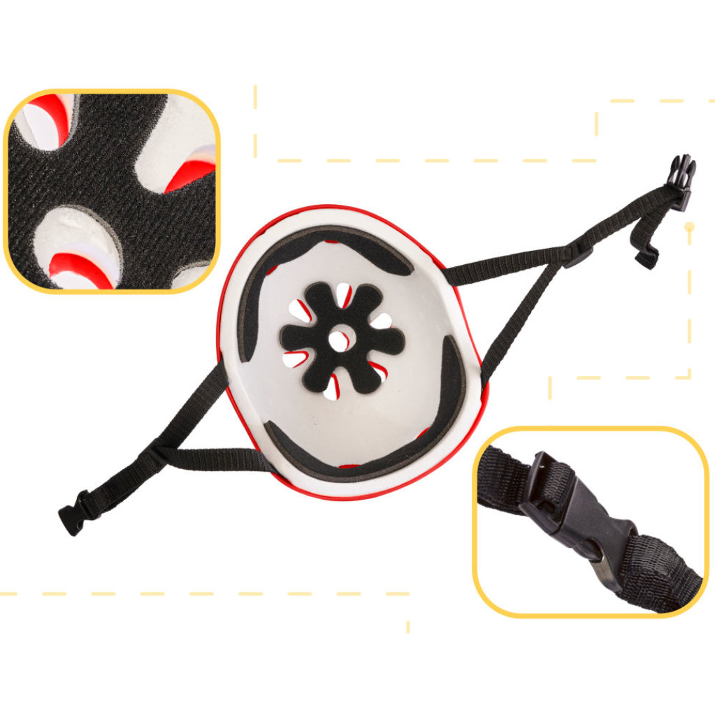 Laste kiiver S (48-52cm) + kaitsmed - Image 4