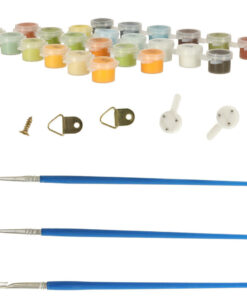 numbrite jargi maalimise komplekt paevalilledega 6