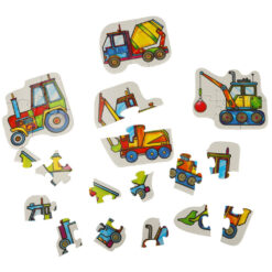 Alternative view of Ehitusmasinatega pusled lastele (6tk)
