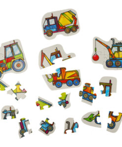 Alternative view of Ehitusmasinatega pusled lastele (6tk)