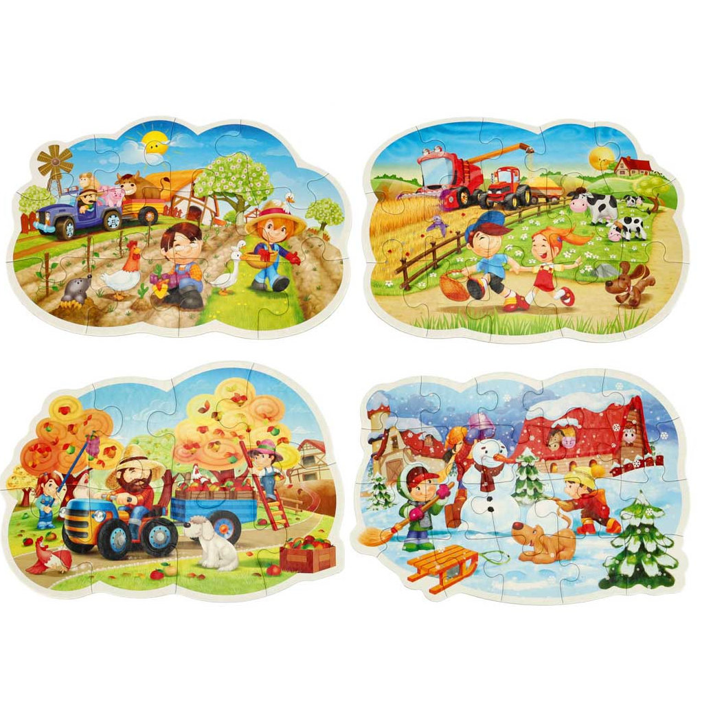 Aastaaegade pusled lastele (4tk) - Image 4