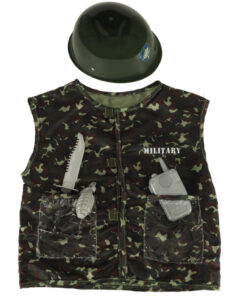 Alternative view of Sõjaväelase kostüüm lastele 3-8a