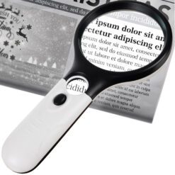 Suurendusklaas valgustusega / luup