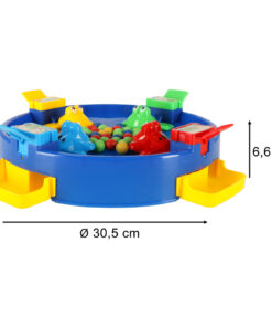 Arcade game jumping hungry frogs frogs 4 players 148027