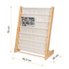 Children s bookcase stand shelf 79cm 106845