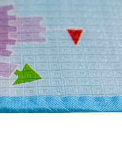 Educational double sided foam mat ZOO 200cm x 180cm x 0 5cm 140154