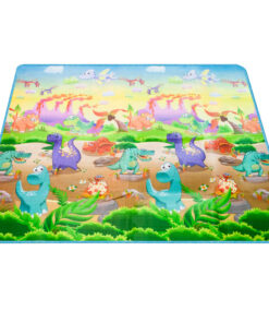 Educational double sided foam mat ZOO 200cm x 180cm x 0 5cm 140155