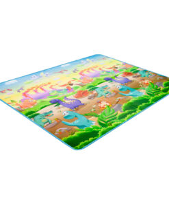 Educational double sided foam mat ZOO 200cm x 180cm x 0 5cm 140157