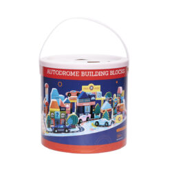 Puidust klotsid linna ning võidusõiduraja ehitamiseks + autod ja figuurid (160 osa) Soodukas.Com