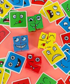 Alternative view of Emotsiooni-klotsid, klotsipusle - arendav lauamäng