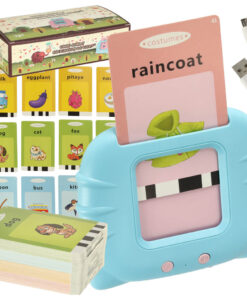 Inglise keele õppekomplekt - kaardilugeja ja sõnakaardid (224 sõna)