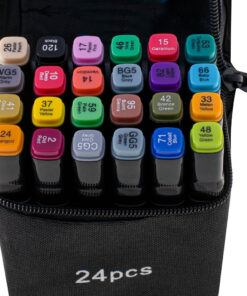 Kahepoolsed markerid 24tk 2