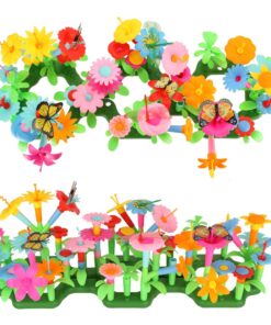 Kwiatki klocki kreatywne ogrod kwiatowy 175 elementow 140955