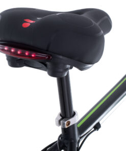 L BRNO Sports bicycle saddle comfortable foam flexible LED light 108339