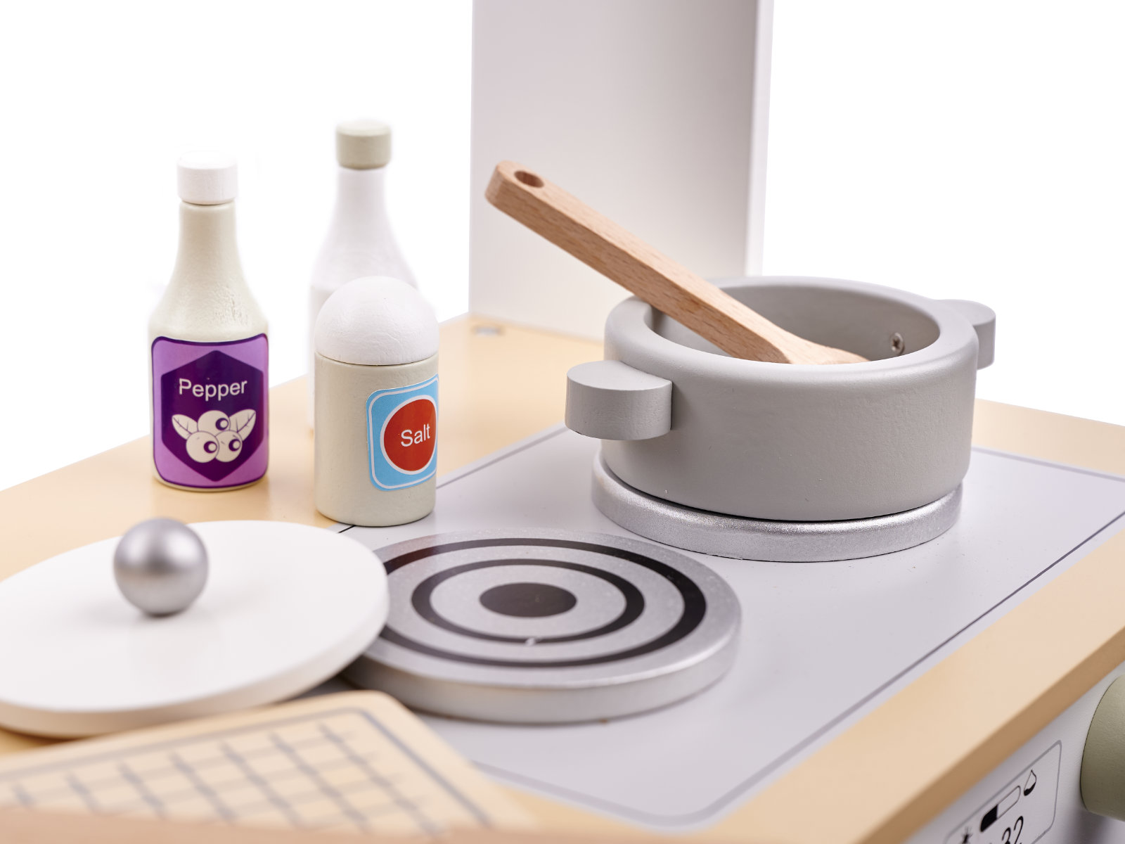 Puidust mänguköök + tarvikud - Image 3