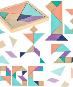 Alternative view of Puidust tangram pusle