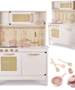 Alternative view of Puidust mänguköök koos tarvikutega