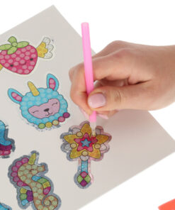 Alternative view of Teemantmosaiik kleepsude valmistamise komplekt