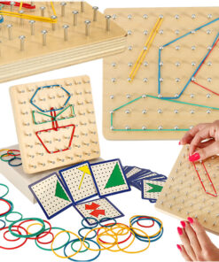 Puidust geotahvel kummipaeladega piltide tegemiseks