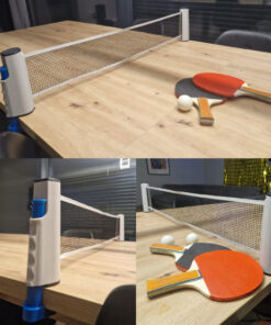 Alternative view of Lauatennise komplekt - võrk, reketid, pallid