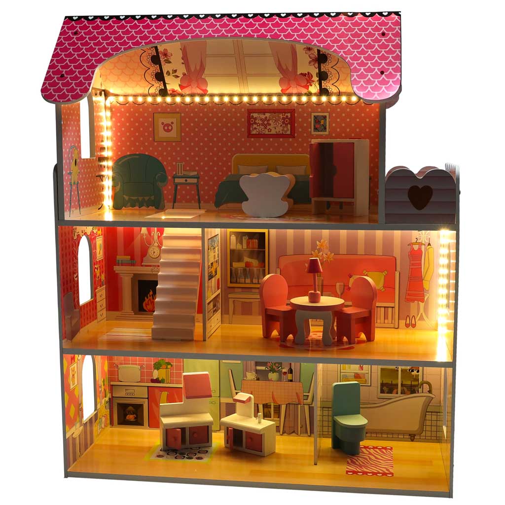 Puidust nukumaja koos mööbli ja valgustusega – Soodukas.Com Puidust nukumaja koos mööbli ja valgustusega - Image 2