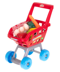 Alternative view of Poemäng kassaaparaadi, ostukäru ja mängutoiduga