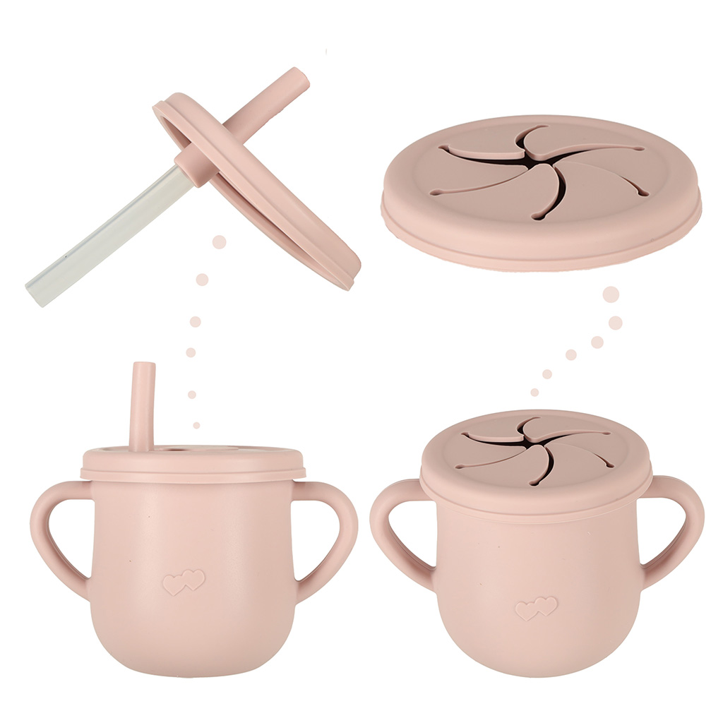 Silikoonist nõude ja söögiriistade komplekt lastele - Image 2