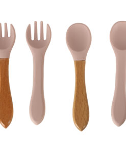 silikoonist noude ja soogoriistade komplekt lastele 5