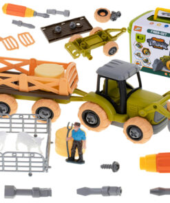 Talu mängukomplekt kruvikeerajaga - ehita ja mängi