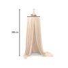 Baldachim kurtyna namiot tipi wiszacy bez 156161