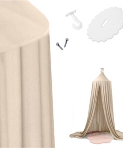 Baldachim kurtyna namiot tipi wiszacy bez 156164