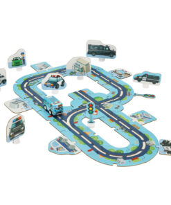 Kokkupandav autorada üleskeeratava autoga