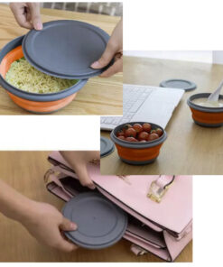 Alternative view of Kokkuvolditavad kausid kaanega 3tk