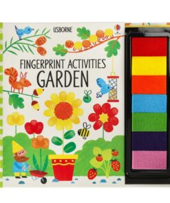 Näpuvärvidega värvimise raamat 64lk + 7 näpuvärvi