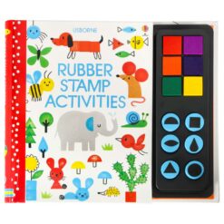 Näpuvärvide ja templitega värvimise raamat 64lk + 6 värvi + 6 templit