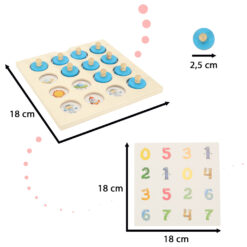 Puidust nupu-memoriin - Memory mälumäng lastele Soodukas.Com