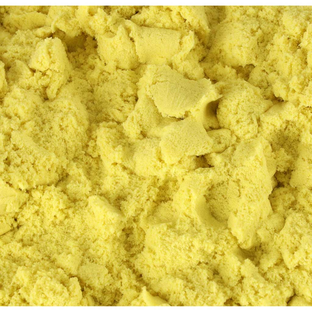 Kineetiline liiv 1kg - kollane - Image 2