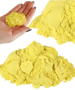 Kineetiline liiv 1kg - kollane