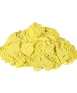 Kineetiline liiv kollane 4