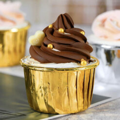 Kuldsed muffinitopsid /muffinivormid 50tk Soodukas.Com