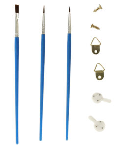 numbrite jargi maalimise komplekt 4