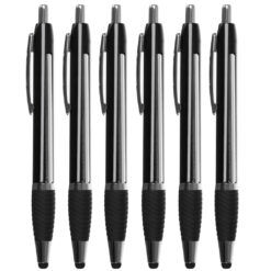 Alternative view of Väljatõmmatava märkmepaberiga pastakas 6tk