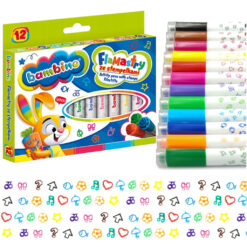 Markerid templitega 12tk