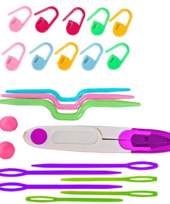 Alternative view of Heegelnõelade ja lisatarvikute komplekt (50 osa)