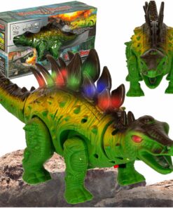 Liikuv dinosaurus heli- ja valgusefektidega