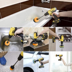 Alternative view of Puhastusharjad + poleerimiskomplekt trellile (22 osa)